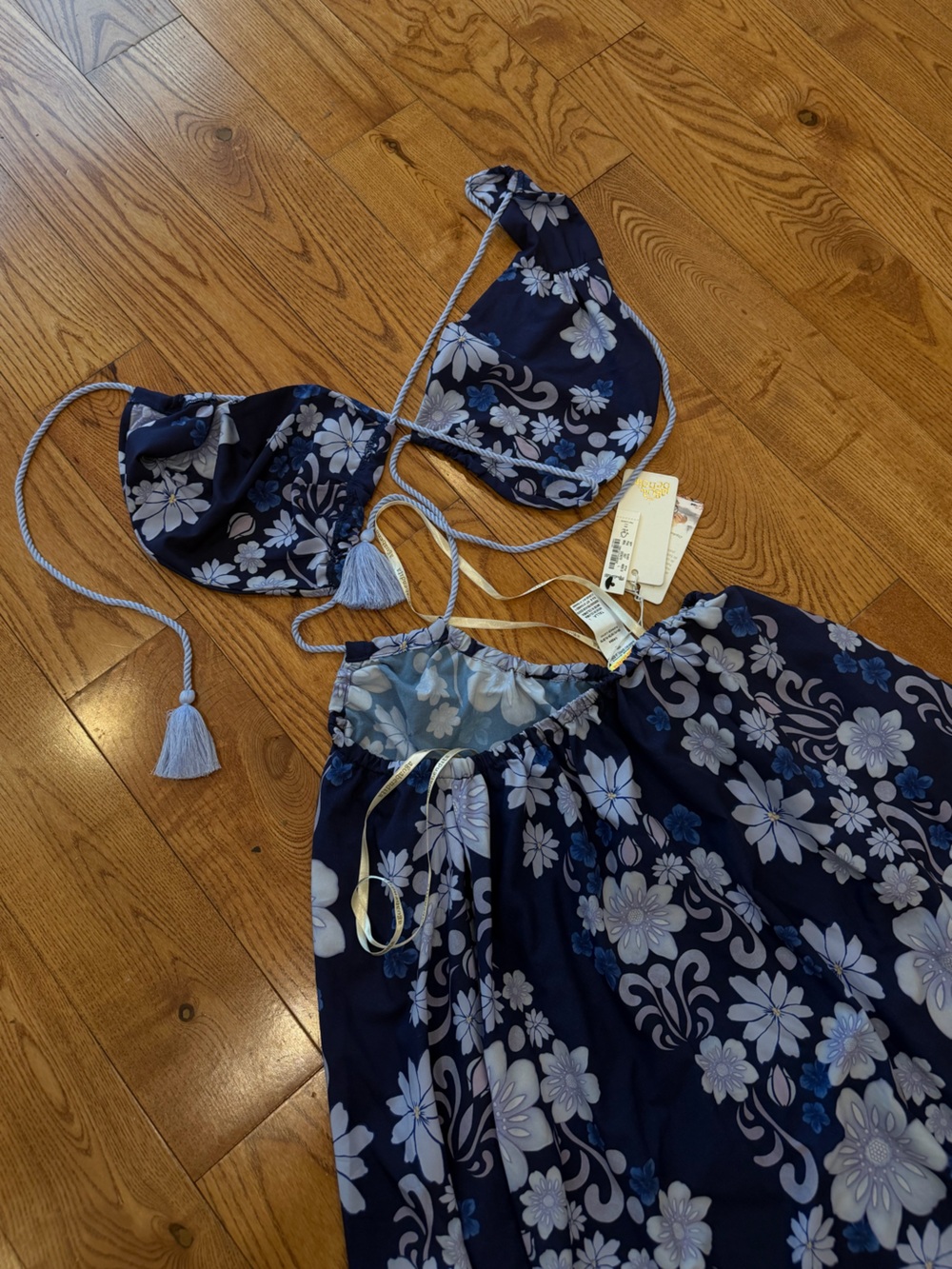 Madewell x Agua Bendita Daphne Maxi Dress (Size L)